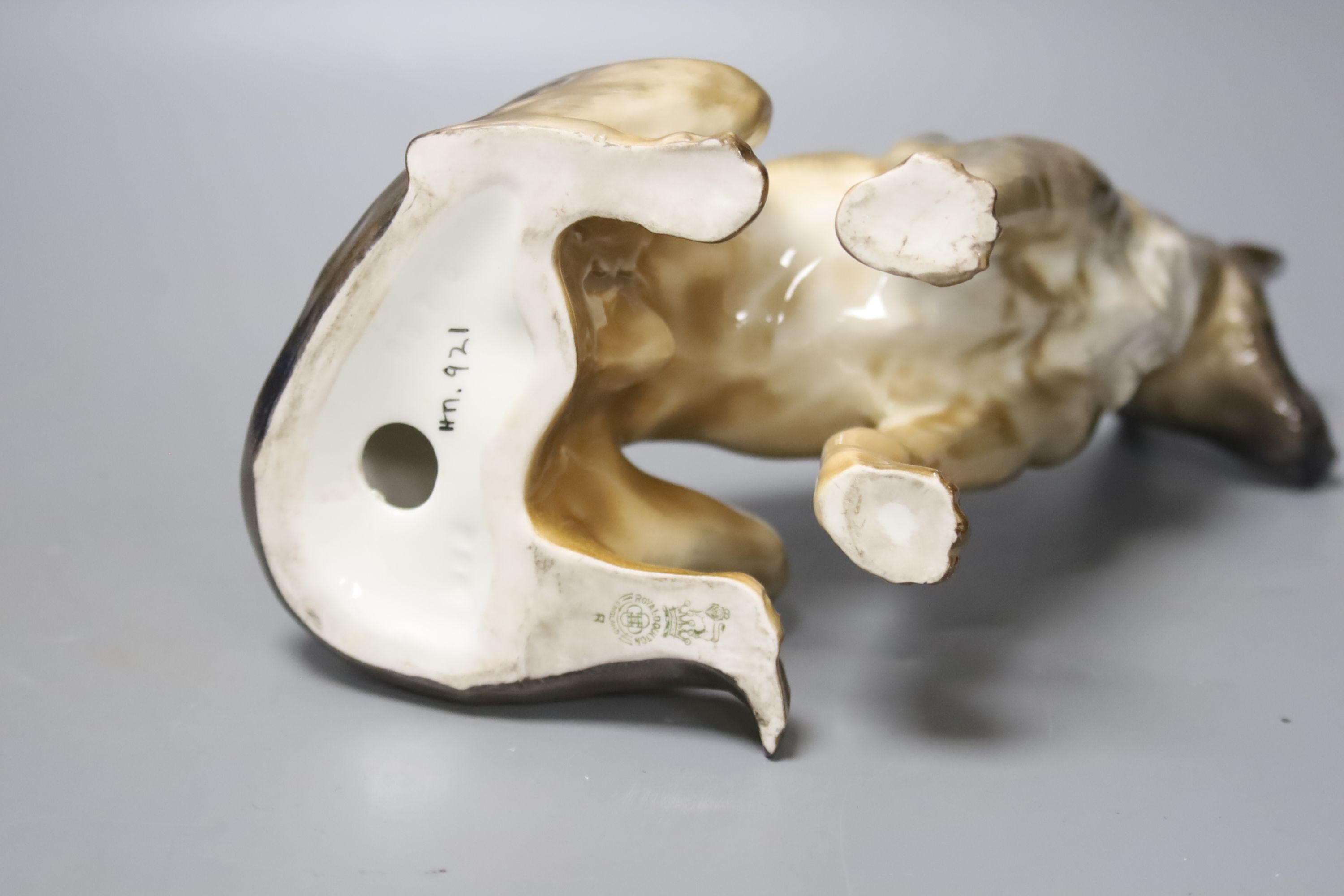 A Royal Doulton Alsatian, HN921, height 20.5cm